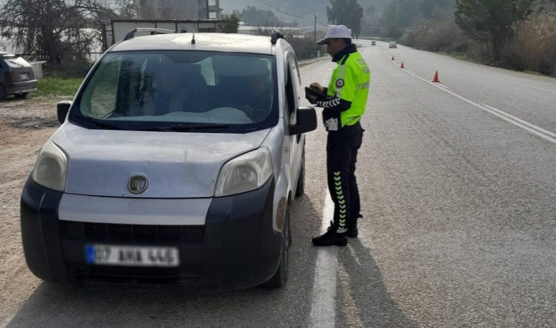 ANTALYA, – ANTALYA’da mevcut trafik düzeni ve güvenliğinin devamının sağlanması,